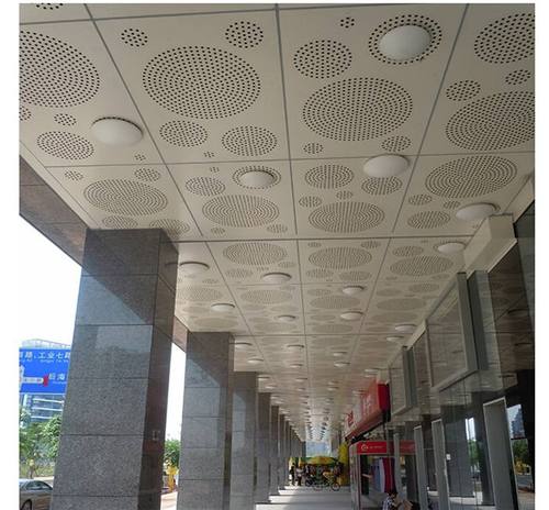 沖孔鋁單板、穿孔鋁單板、鋁幕墻板